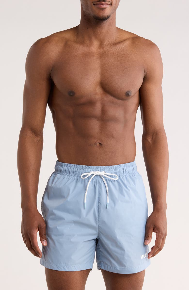 BOSS Haiti Swim Trunks, Main, color, 