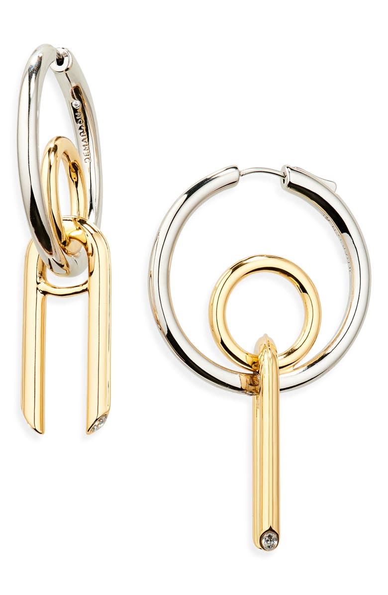 DEMARSON Sole Drop Earrings, Main, color, Gold