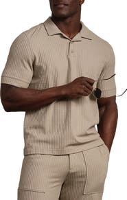 Rhone Casual Seersucker Polo