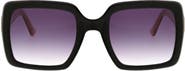 Oscar de la Renta 52mm Large Contemporary Square Sunglasses