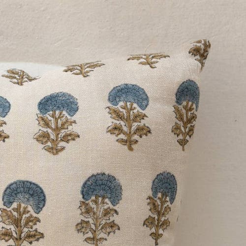 Mela Artisans Buta Blockprint Pillow In Multi