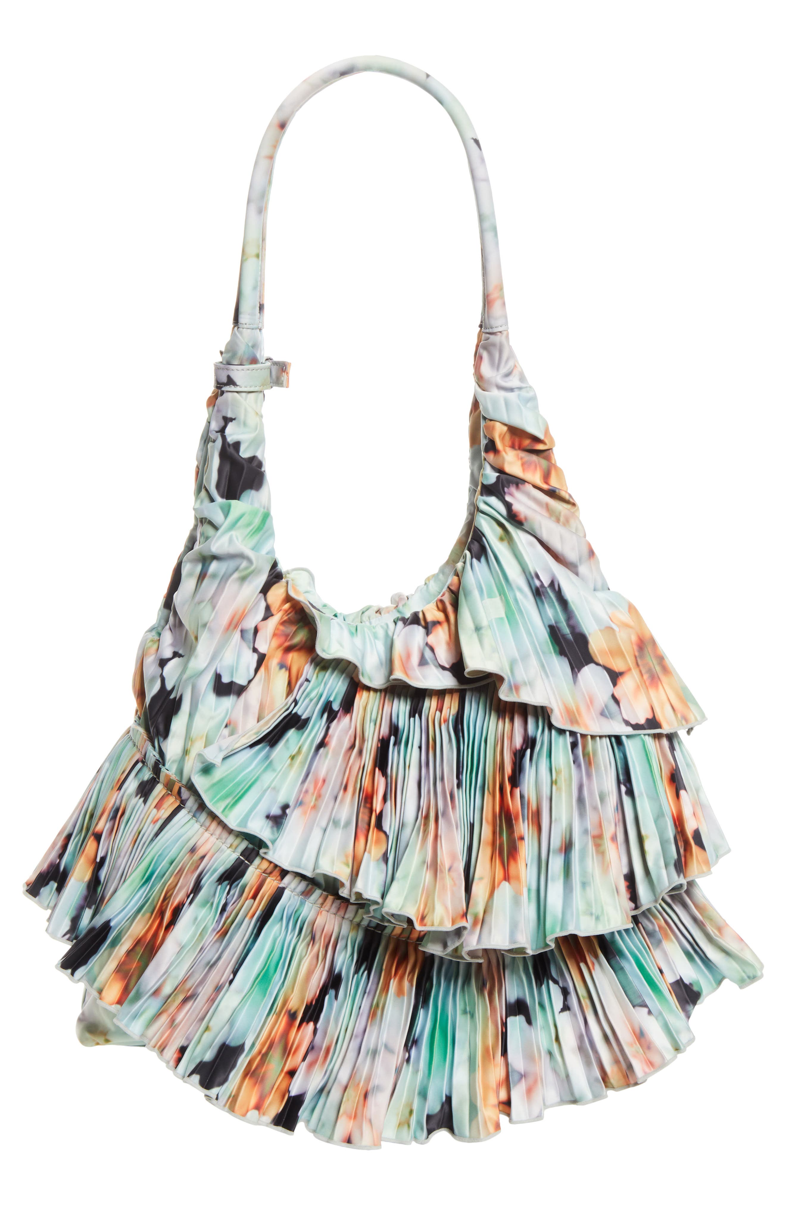 x Collina Strada Cloud Ringo Bag, Alternate, color, ORANGE BLUR FLORAL