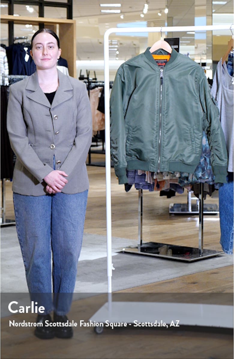 Nylon MA-1 Flight Jacket, sales video thumbnail