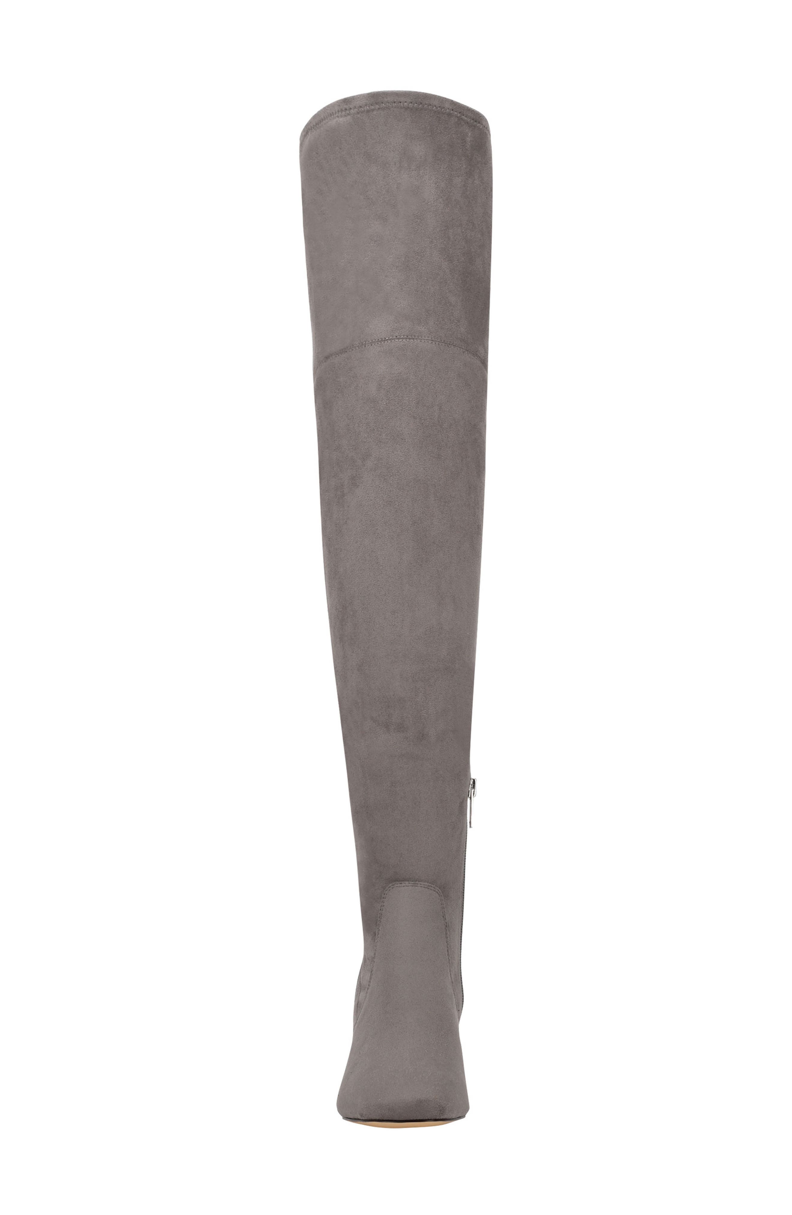 Charlote Over the Knee Boot, Alternate, color, GREY FABRIC
