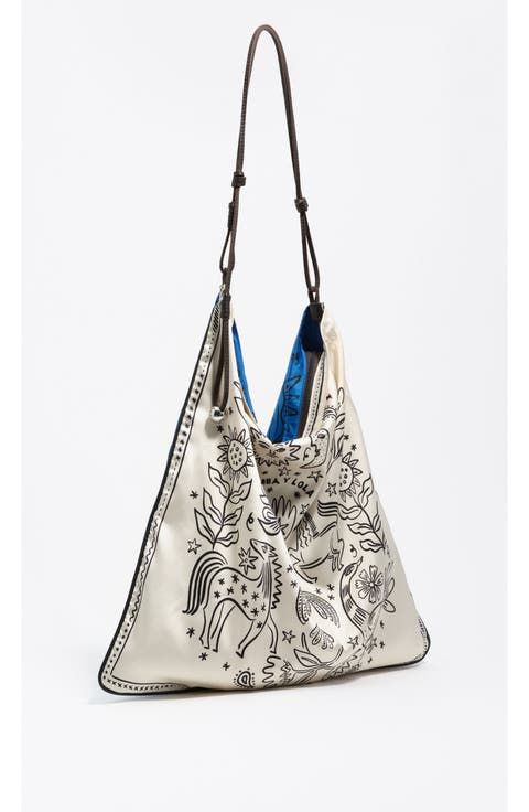Medium Dogs Scarf Bag