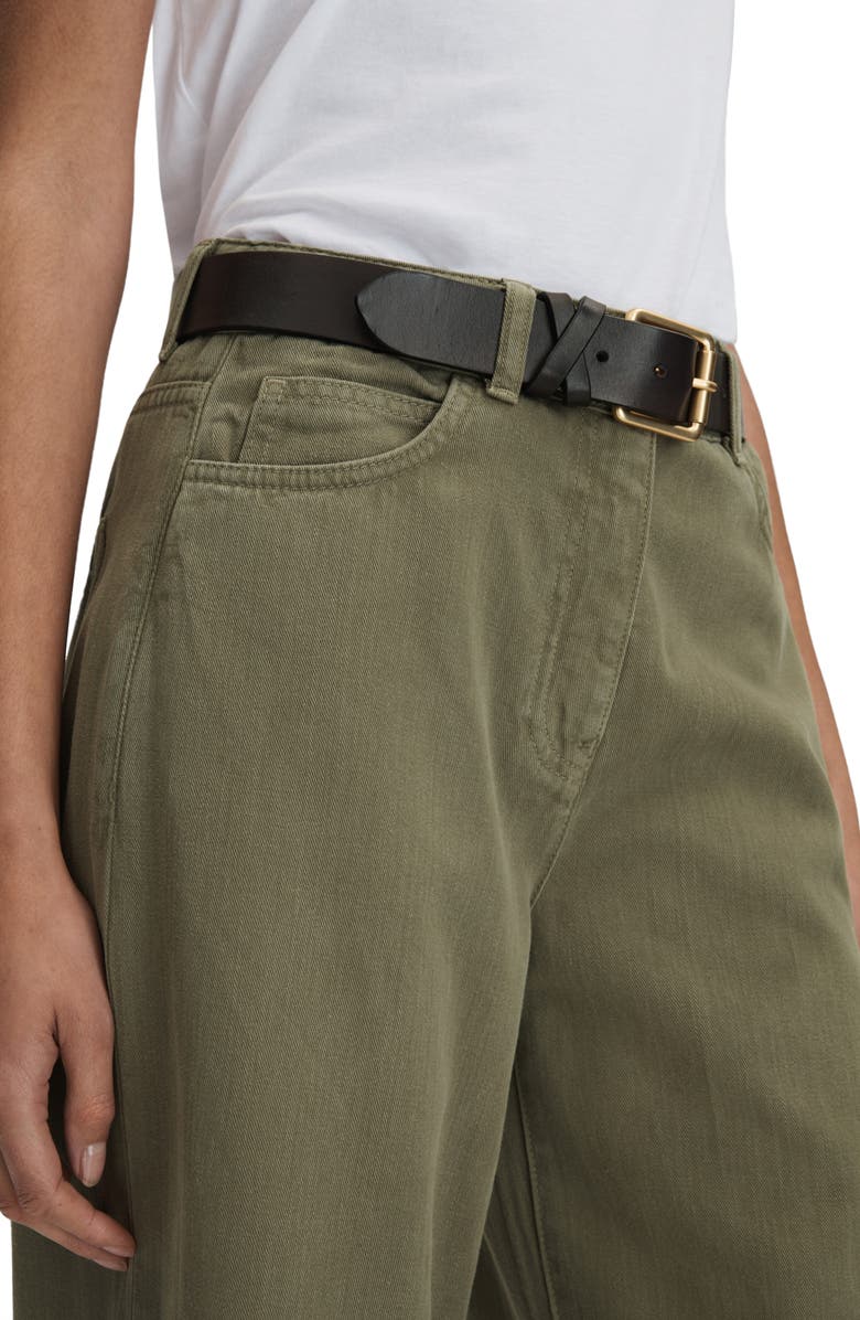 Reiss Colorado Straight Leg Pants, Alternate, color, Khaki