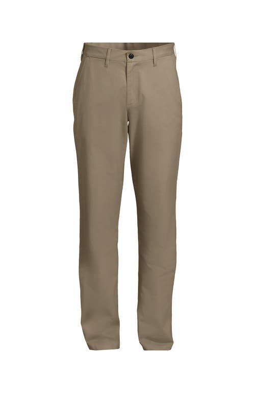Lands' End Travel Kit Comfort Waist Athletic Fit Chino Pant In Green