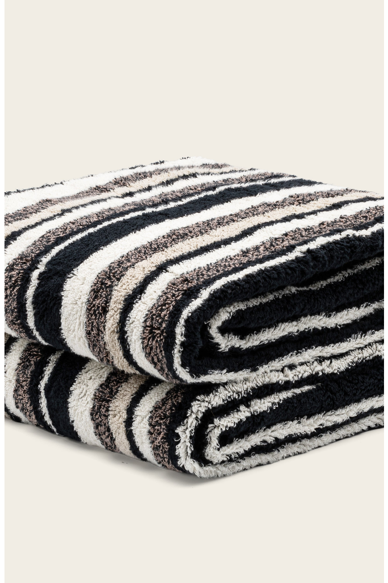 Ultraplush Australian Cotton 2-piece Bath Towel Set, Alternate, color, Multi Stripe