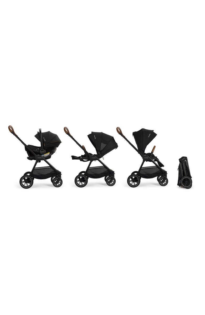 Nuna PIPA<sup>™</sup> urbn + TRIV<sup>™</sup> Next Stroller & Car Seat Travel System, Alternate, color, Black