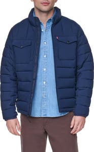 Levi's Stand Collar Puffer Jacket