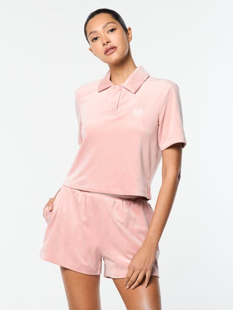 Adele Velour Polo