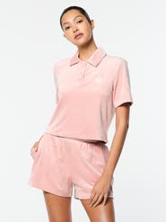 Sergio Tacchini Adele Velour Polo
