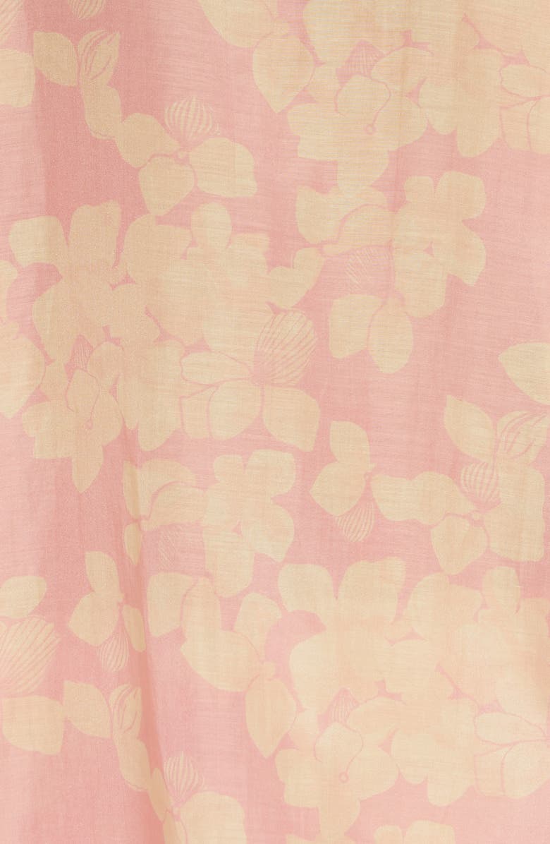 Papinelle Hydrangea Cotton & Silk Pajamas, Alternate, color,