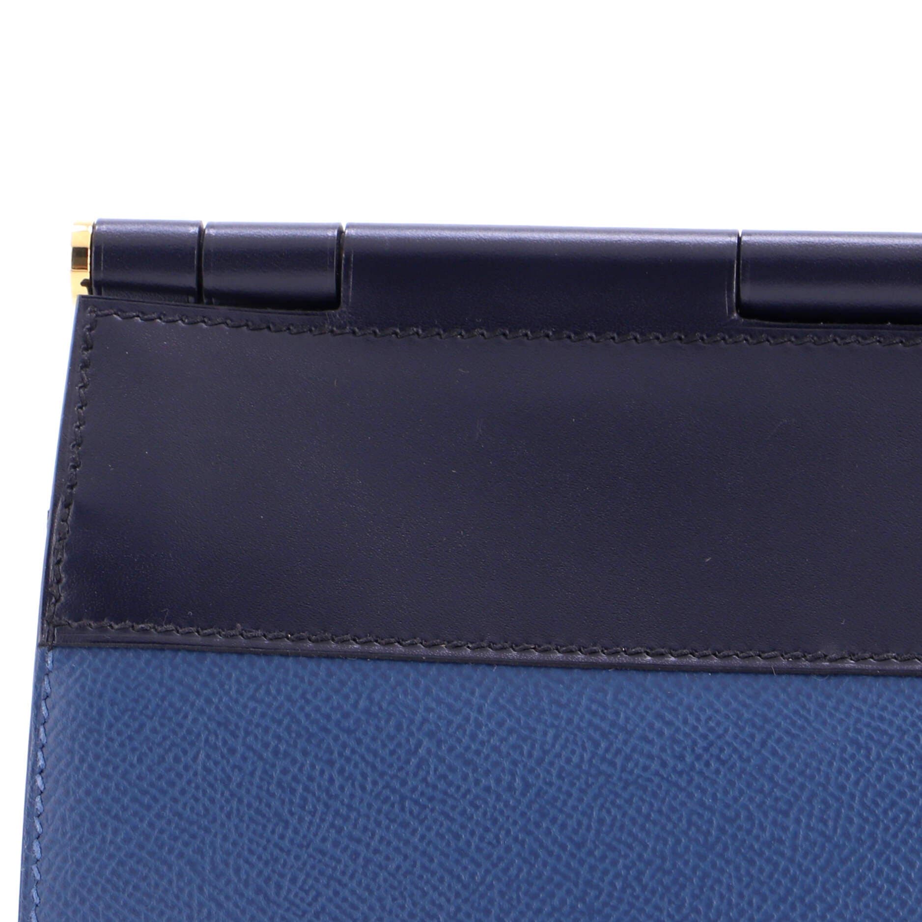 Sacabar Shoulder Bag Epsom and Swift 24, Alternate, color, Blue