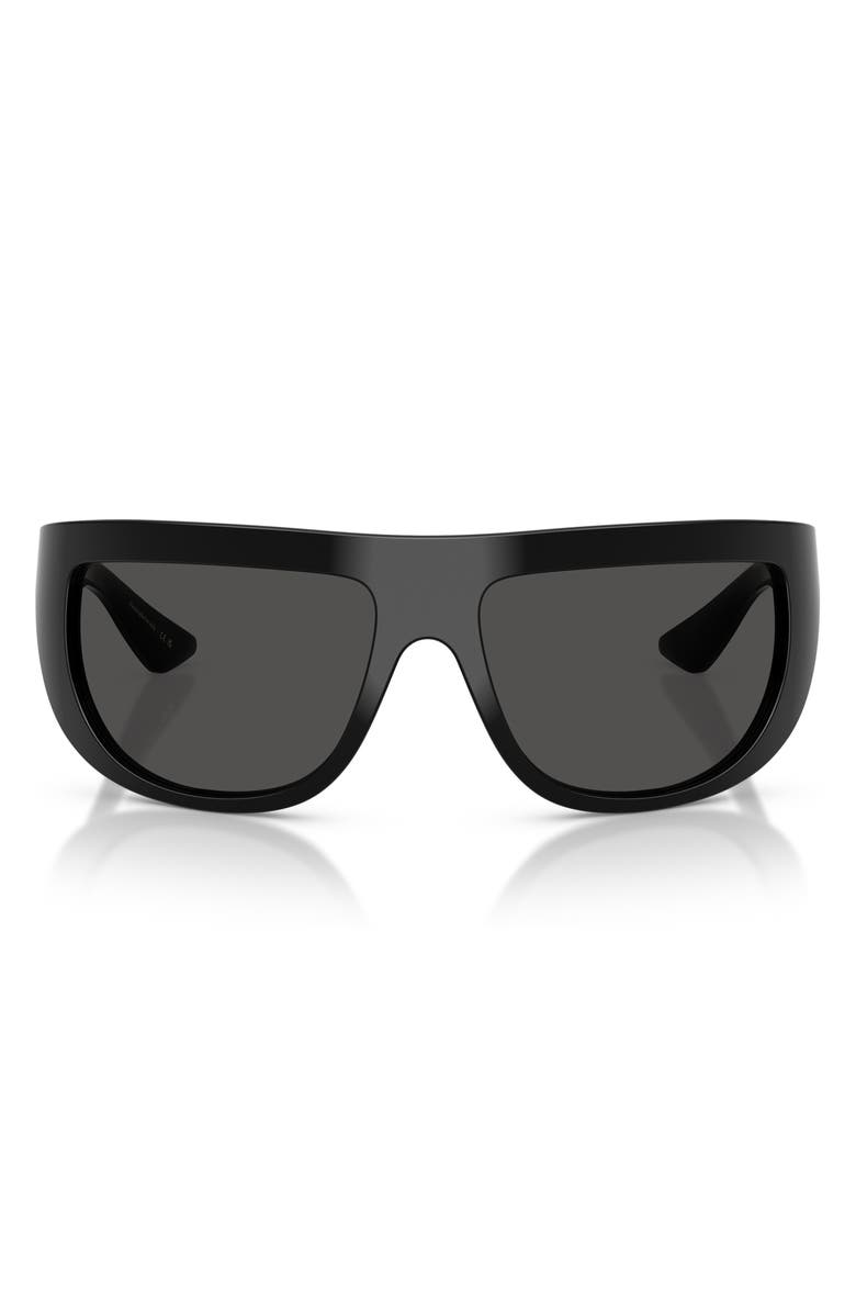 Oliver Peoples 65mm Khaite Irregular Sunglasses, Main, color, Black / Grey