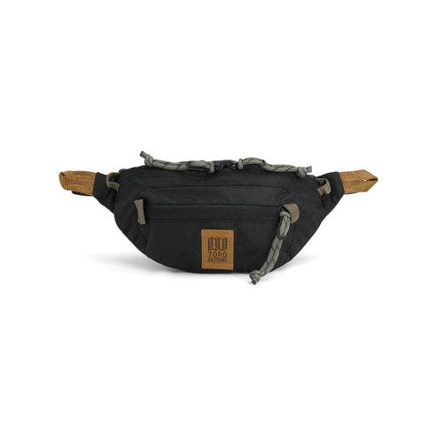 Topo Designs Mountain Waist Pack, Main, color, Black/Neutral