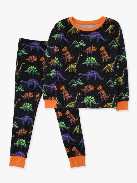 Glow In The Dark Long Sleeve Pajama Set