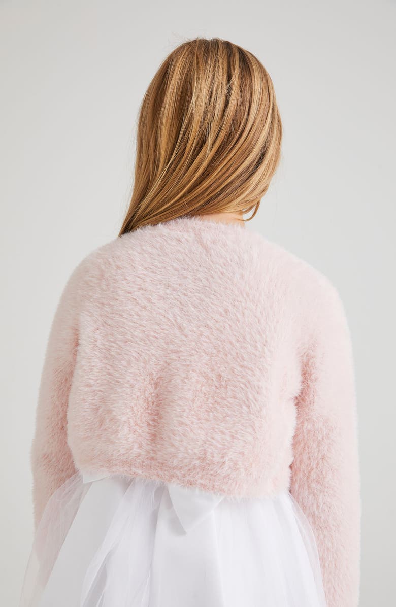 NEXT Kids' Fluffy Shrug Sweater, Alternate, color, 