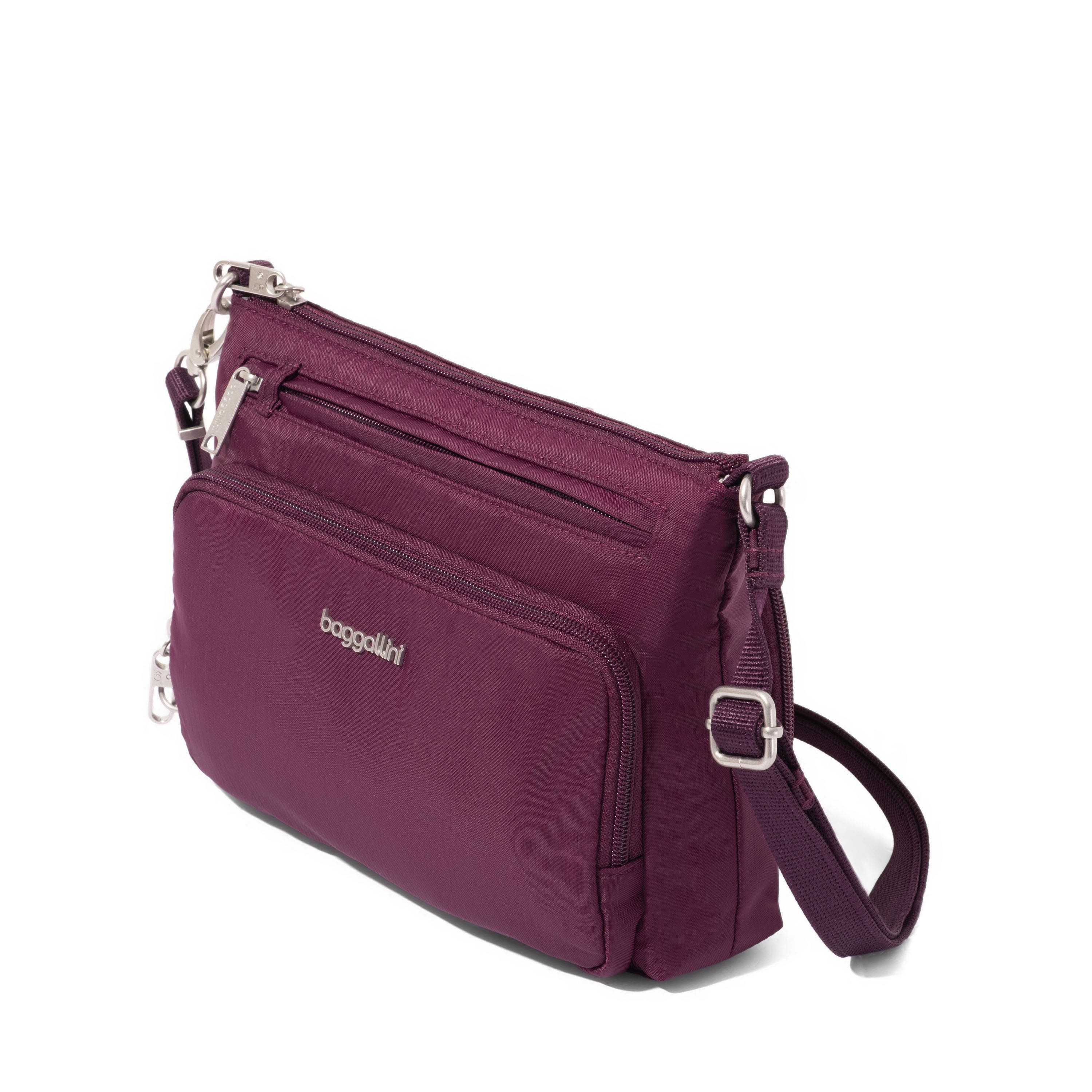 Securtex Anti-Theft Keepsake Crossbody, Alternate, color, MULBERRY
