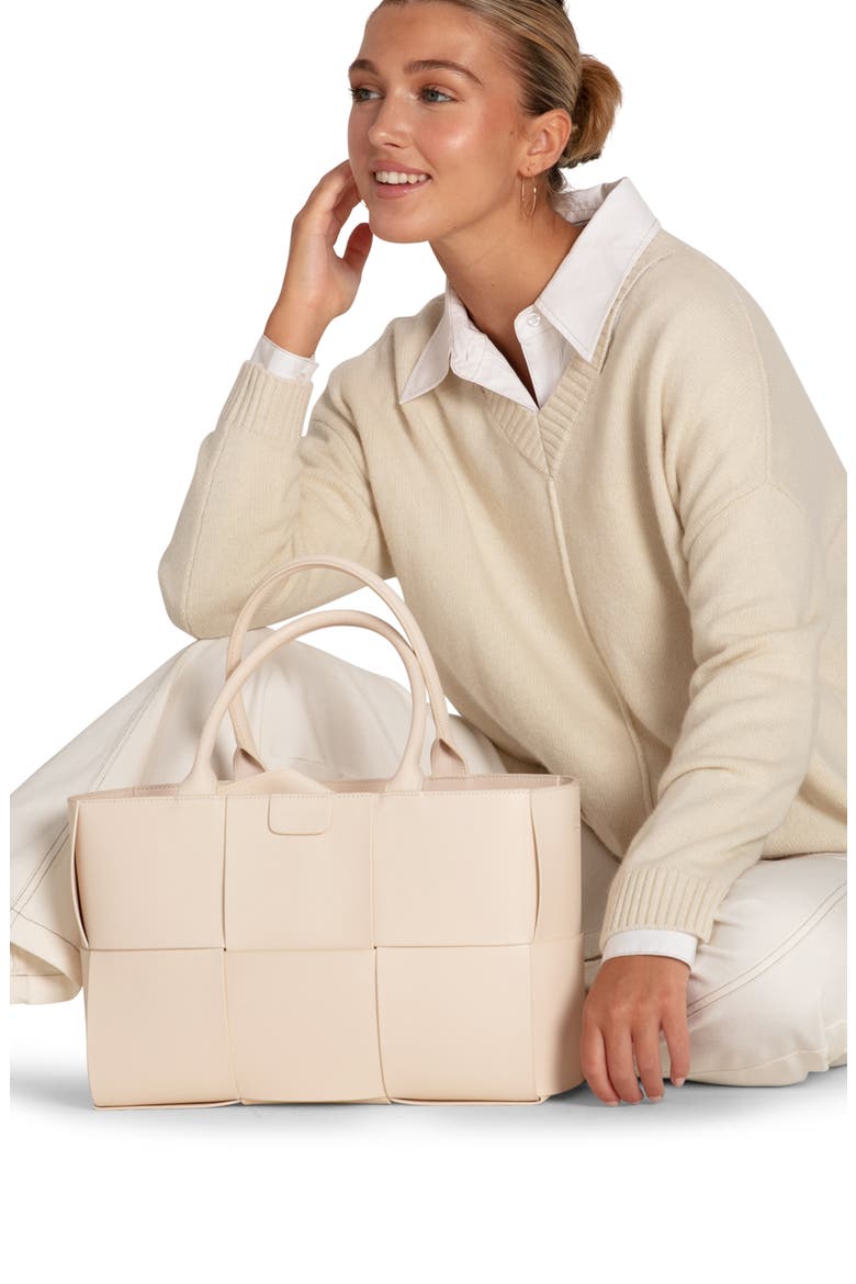 Wonder Of You Cashmere Blend Oversized Jumper, Alternate, color, Cream