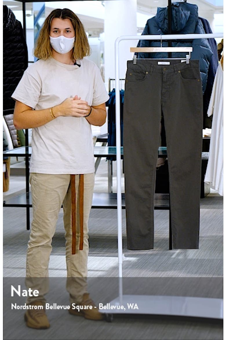 Stretch Cotton Five Pocket Pants video