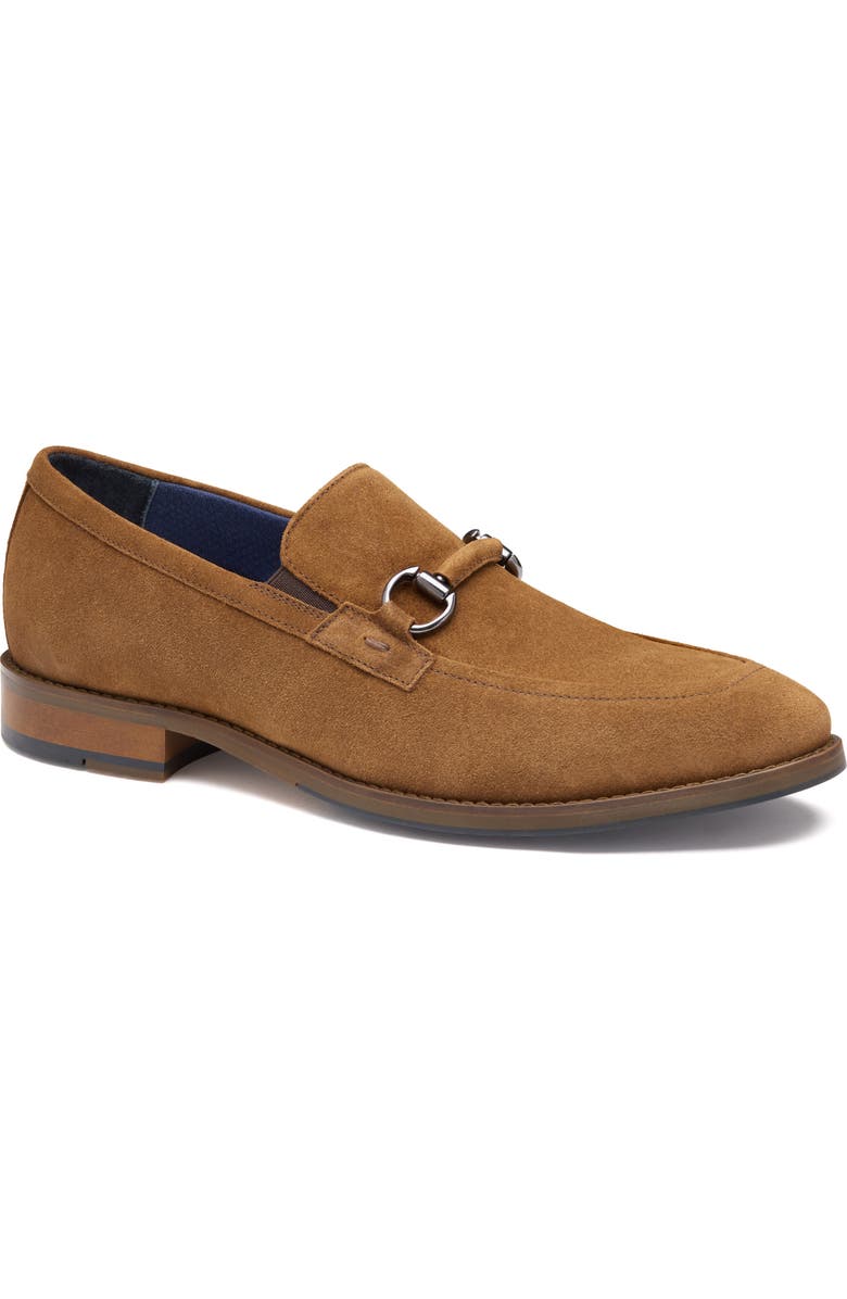 Johnston & Murphy XC Flex Landry Loafer, Main, color, Snuff Suede