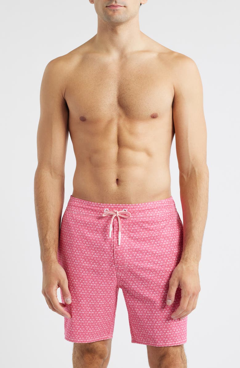 johnnie-O Scallop Swim Trunks, Main, color,