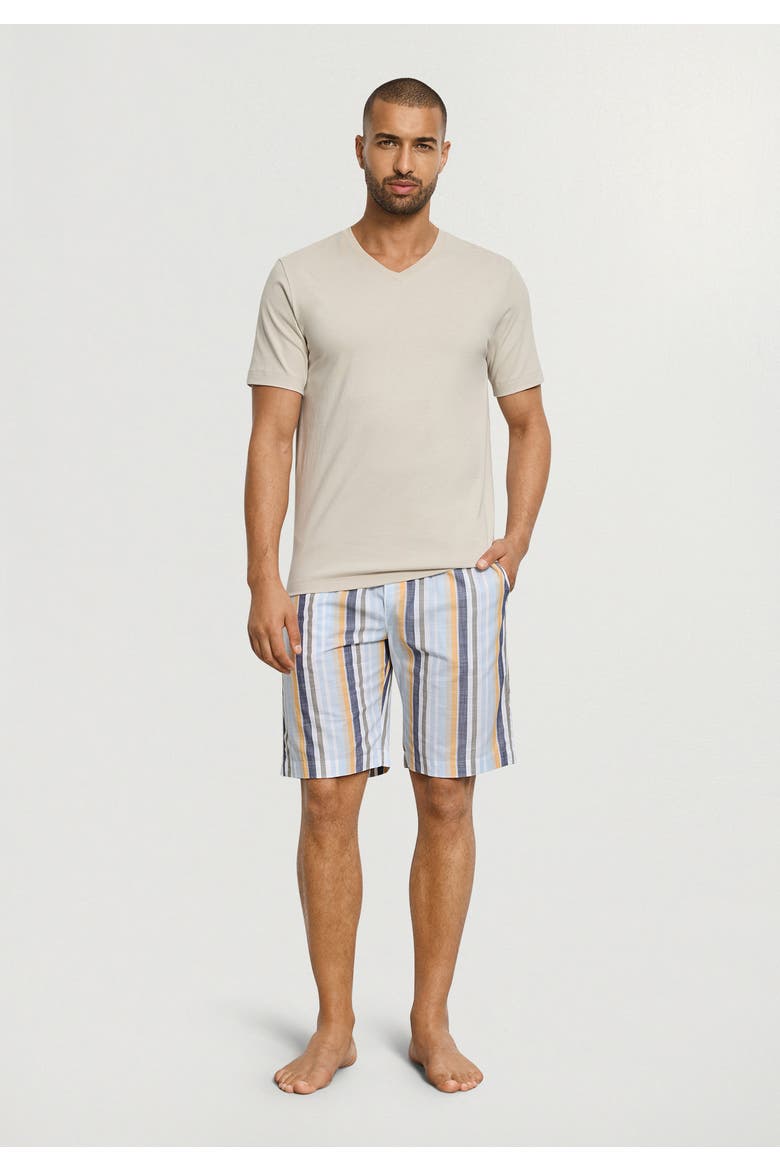 Living Shirts Cotton V-Neck T-Shirt, Alternate, color, Moon