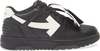 【関税&送料込】Off-White Out Of Office White Black Sneaker Off-White Out Of Office Leather Sneakers | Saks Fifth Avenue