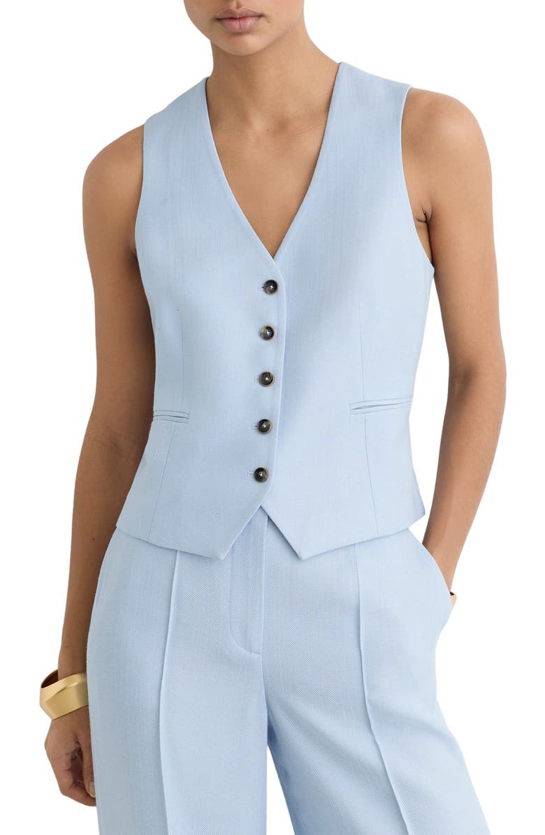 Reiss Magda Vest, Main, color, Blue