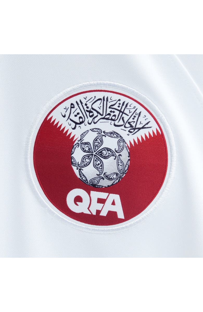 Nike Men's Nike White Qatar National Team 2022/23 Away Replica Jersey, Alternate, color,