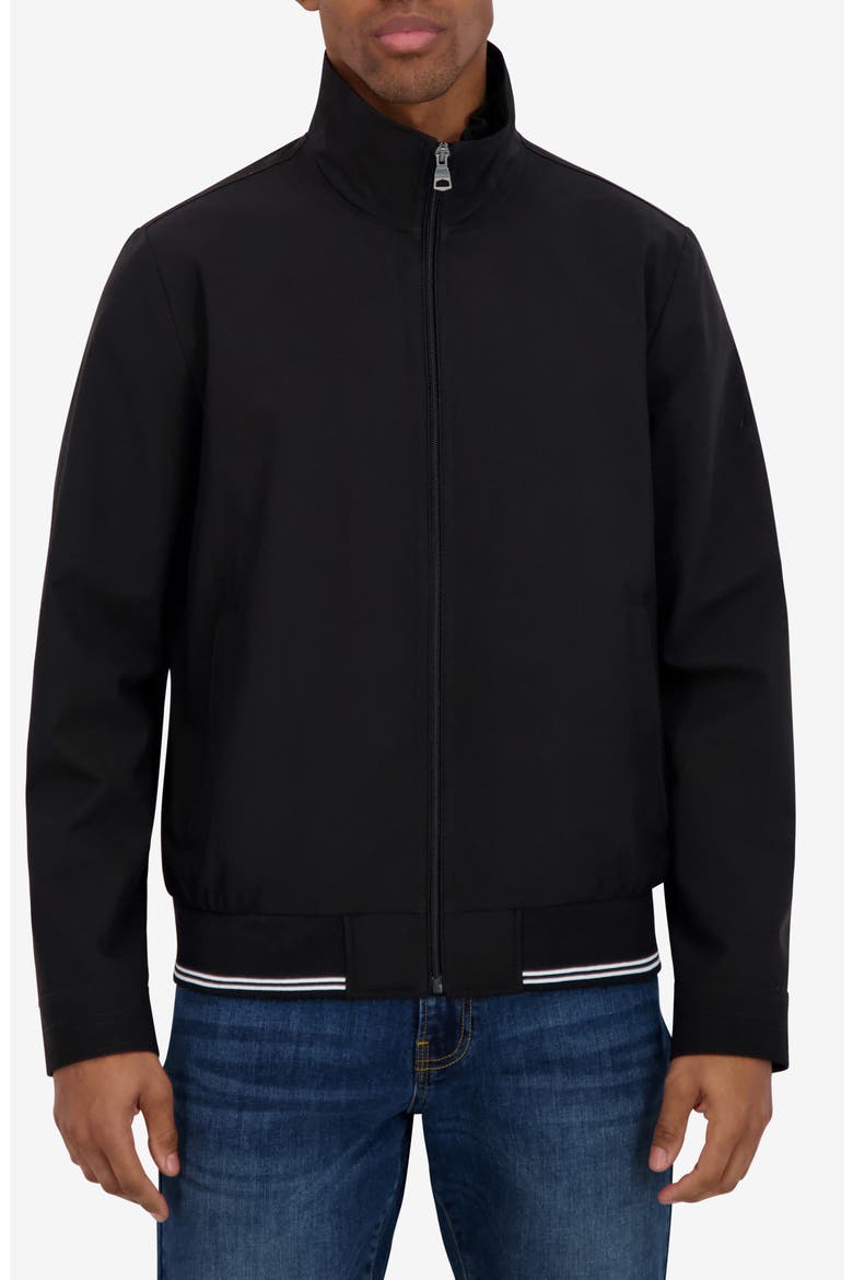 Bomber Jacket, Main, color, BLACK