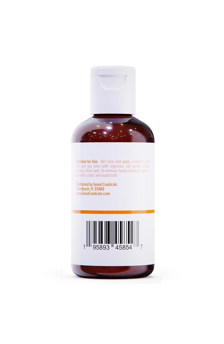 Seoul Ceuticals Ultra Glow Korean Turmeric Face Wash, Alternate, color, Clear