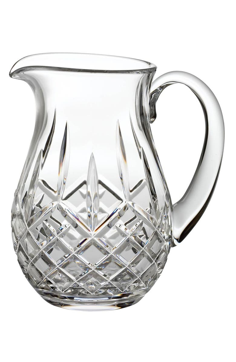 Waterford Lismore Lead Crystal Pitcher, Main, color, Clear