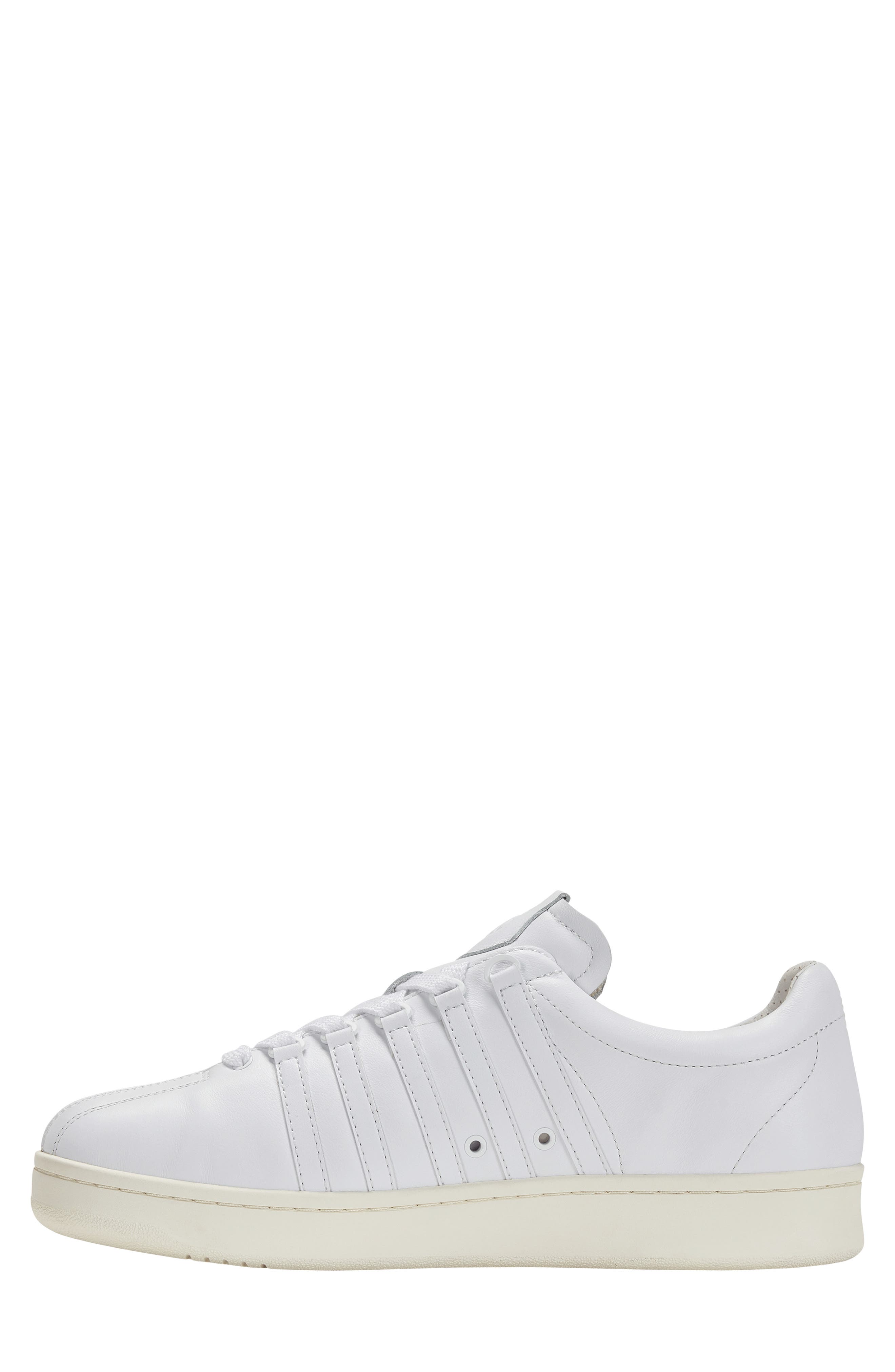 K-Swiss Classic GT Low Top Sneaker, Alternate, color, Wht/Wht/Snow Wht
