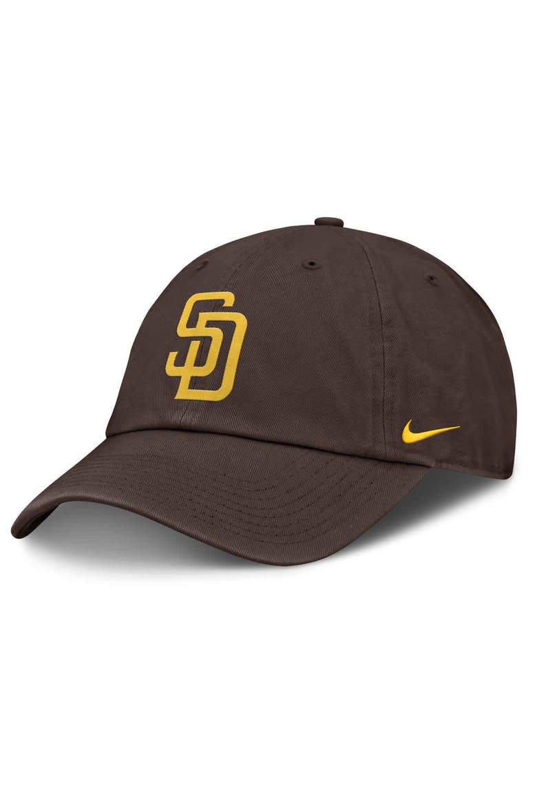 Men's Nike Brown San Diego Padres Club Adjustable Hat, Main, color, Brown