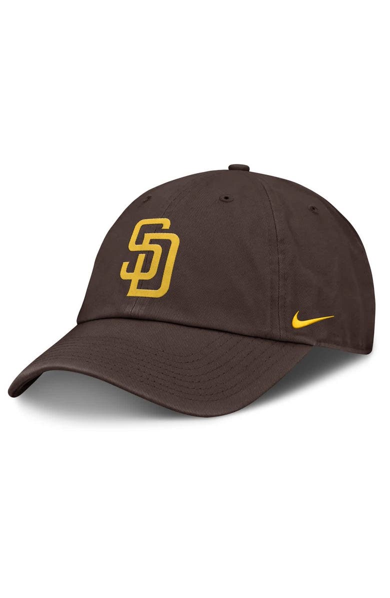 Nike Men's Nike Brown San Diego Padres Club Adjustable Hat, Main, color, Brown