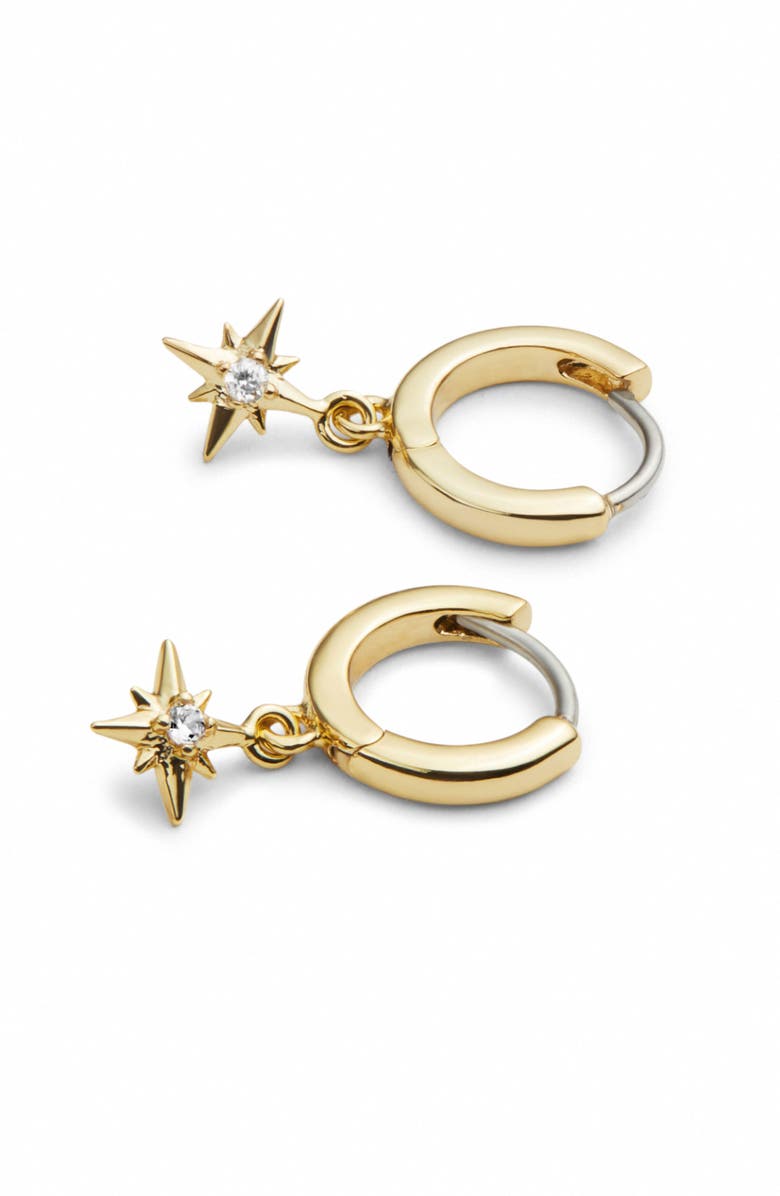 Ana Luisa Star Hoop Earrings - Oshi, Alternate, color, Gold