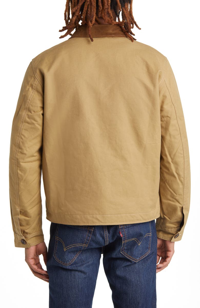 BUCK MASON Dry Waxed Cotton Canvas Deck Jacket, Alternate, color, 
