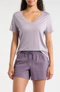 Smartwool Ultralite V-Neck Short Sleeve Merino Wool Blend T-Shirt