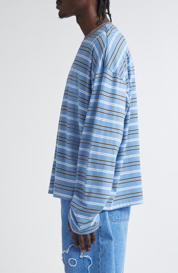 Marni Stripe Long Sleeve Cotton T-Shirt | Nordstrom