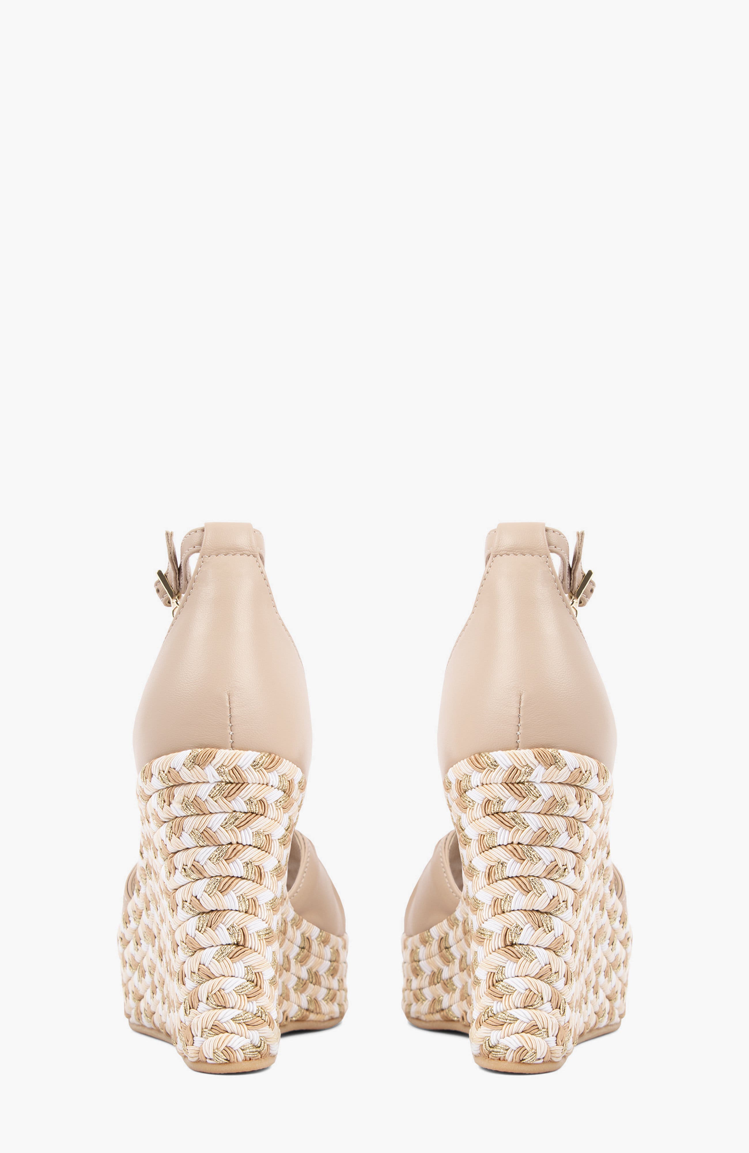 Golden Breeze Wedge Sandals, Alternate, color, Beige