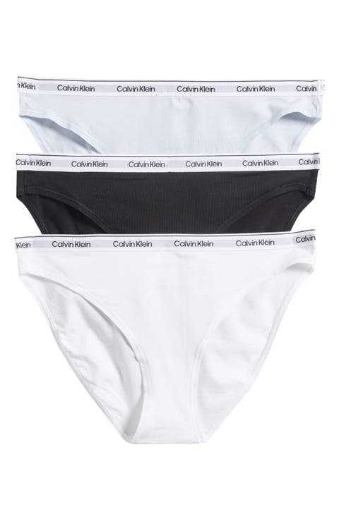 Assorted 3-Pack Logo Bikinis