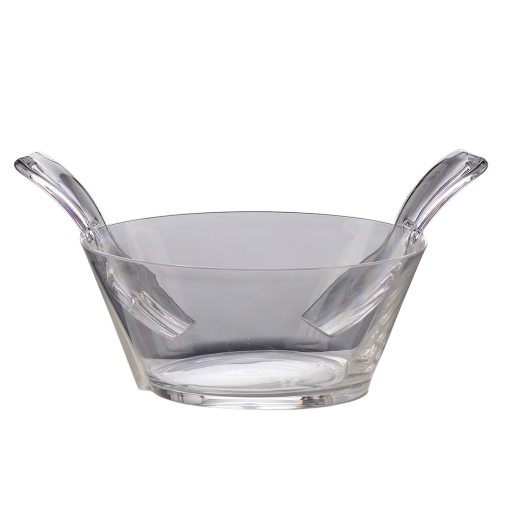 Mario Luca Giusti Fulmine Salad Bowl With Servers In Clear