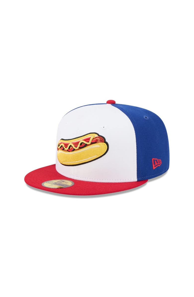 New Era Men's New Era  White Reading Fightin Phils Theme Nights 59FIFTY Fitted Hat, Main, color, 