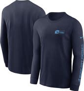 Nike Men's Nike Navy Tennessee Titans All Out Long Sleeve T-Shirt