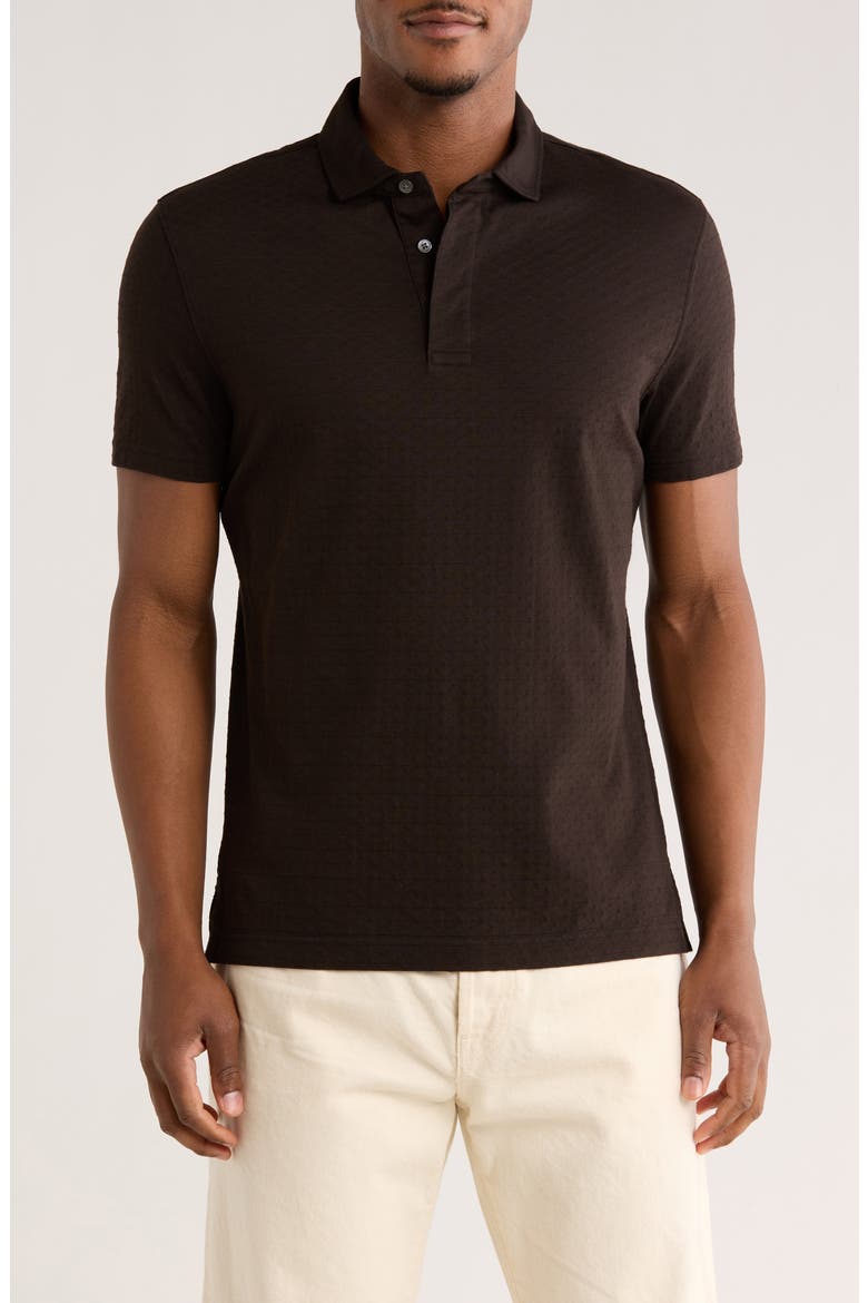 West Welton Polo Shirt, Main, color, ONYX
