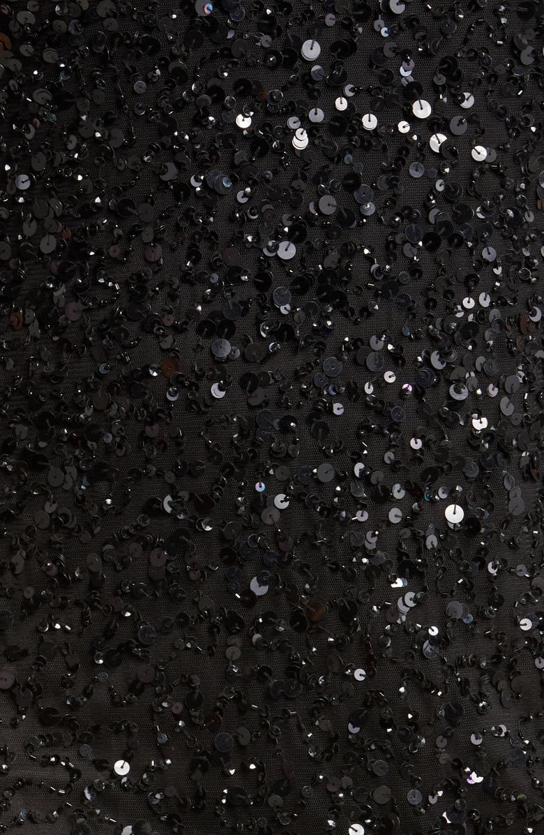 Pisarro Nights Sequin Mesh Gown with Jacket, Alternate, color,