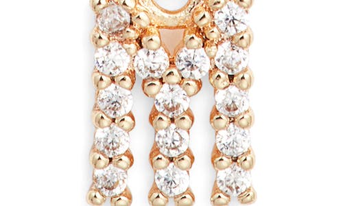 Set & Stones Gemma Initial Necklace In Gold