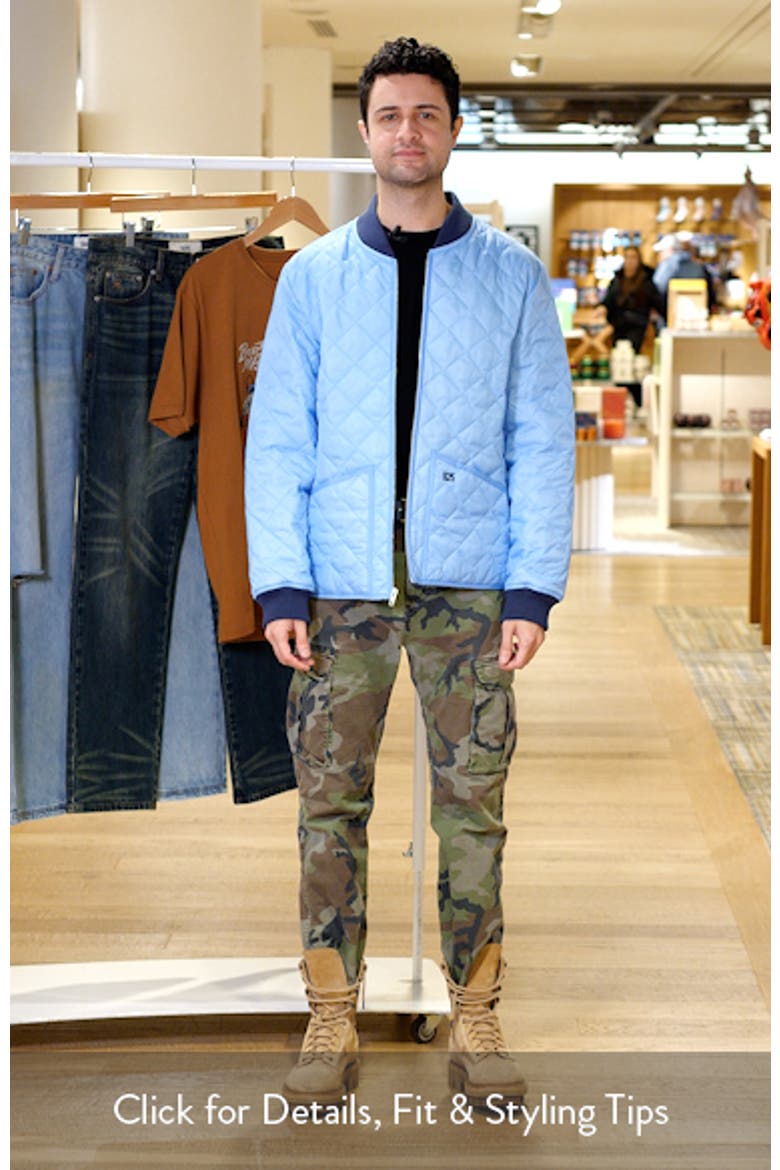 Quilted Nylon Delivery Jacket video